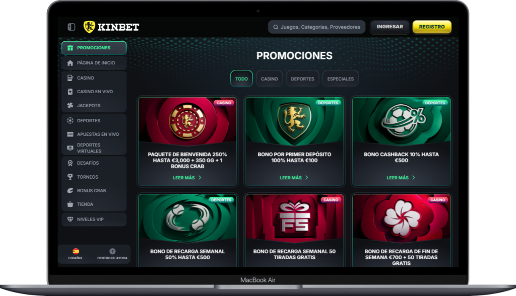 Bonos del Casino KinBet