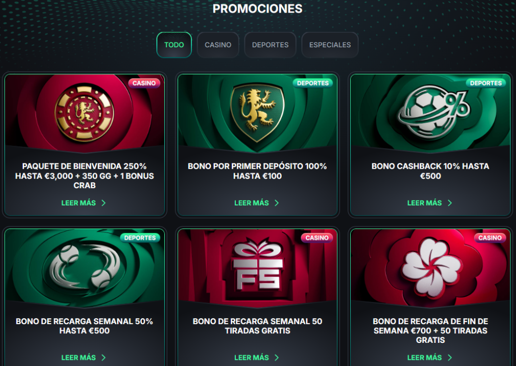 Bonificaciones y Promociones en KinBet Casino